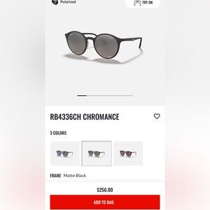 Rayban RB4336CH Chromance